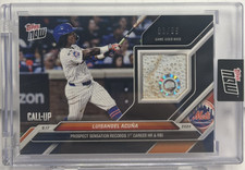 Luisangel Acuna 2024 Topps Now MLB Call-Up #711B - GU Base Relic Black #'d 92/99