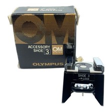OM System Olympus Shoe 3 OM-2 Hot Shoe Adapter Accessory - Black
