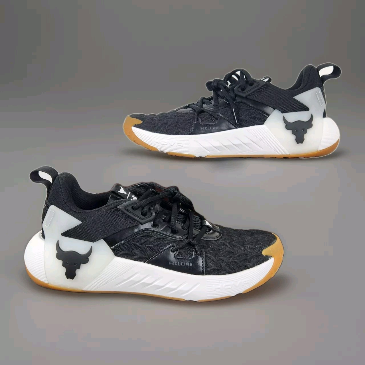 Under Armour Project Rock 6 Training Shoes 3026536-001 Black Youth