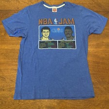 Price & Daugherty Homage NBA Jam Cleveland Cavaliers T-Shirt Mens Small USA Made