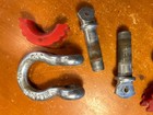 Pair 3/4" D-Ring Shackles WLL 4.75T w Rubber Isolators Recovery Tow Hooks 4x4 Je — photo 5