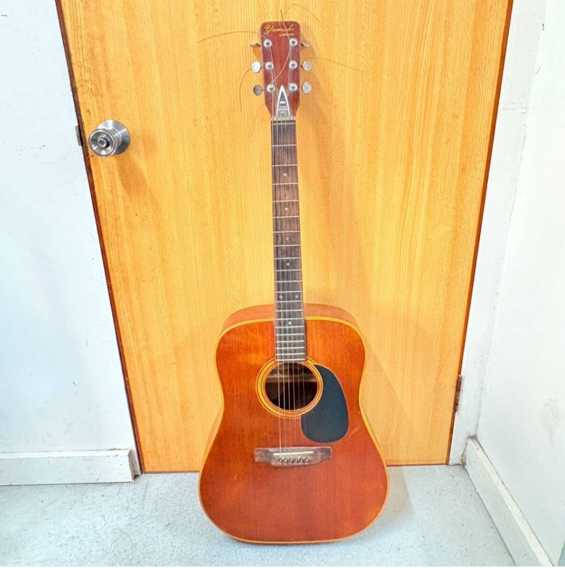 Yamaki No.115 Deluxe Acoustic Guitar 1972 Vintage Japan MIJ