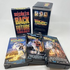 Back to the Future Trilogy and the Secrets of the Trilogy (VHS, Limited Edition)
