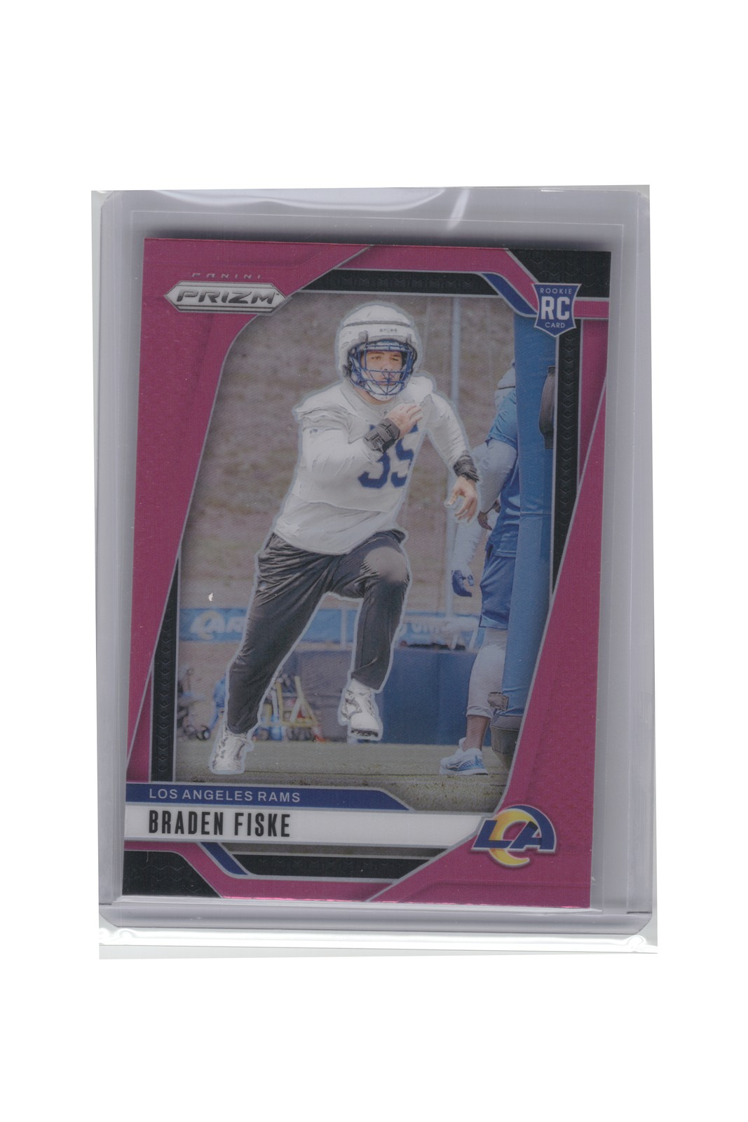 2024 Panini Prizm #310 Braden Fiske Pink B10R4C60