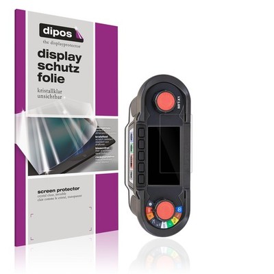 2x Schutzfolie klar für Megger MFT-X1 Displayschutzfolie Folie Display Schutz