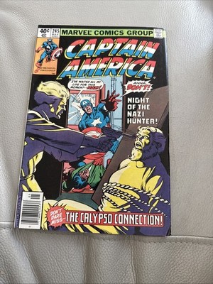 Marvel Comics Captain America The Calypso Connection 245 May