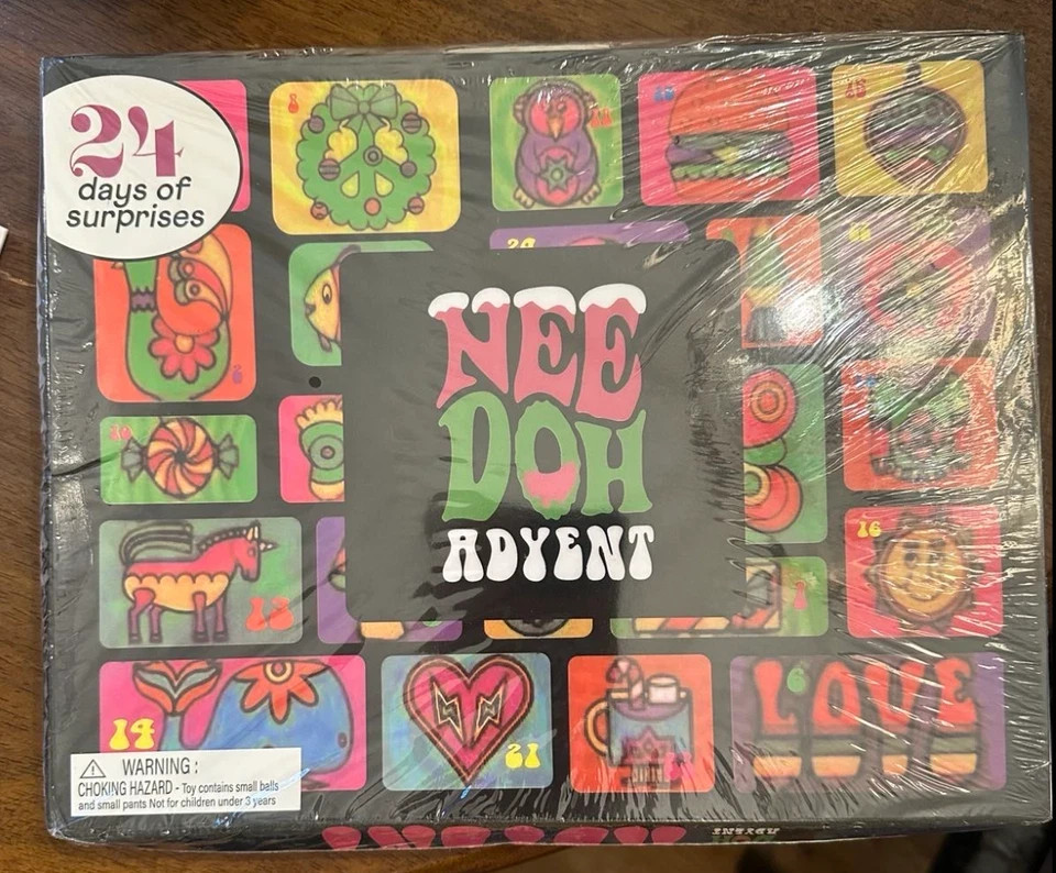 Needoh Christmas Advent Calendar 2026 Countdown Blind Box Holiday Gift ...