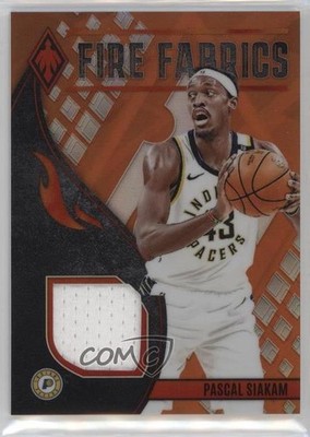 2023-24 Panini Phoenix Fire Fabrics Orange 48/75 Pascal Siakam #PAS 0u2l