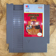Milton Bradley Jordan vs Bird: One on One Nintendo NES NTSC-U/C Basketball