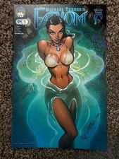 FATHOM #1 Cover B J. SCOTT CAMPBELL VARIANT MICHAEL TURNER TRIBUTE 2008