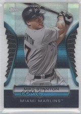 2012 Topps Moments Die-Cut Golden Giveaway Contest Giancarlo Stanton Mke 1g5