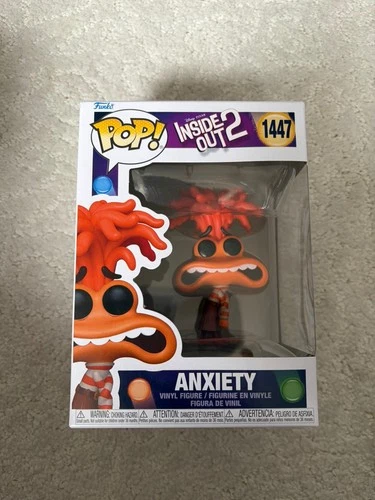 Funko Pop! Vinyl: Pixar - Anxiety #1447   Free shipping  W/ Protector