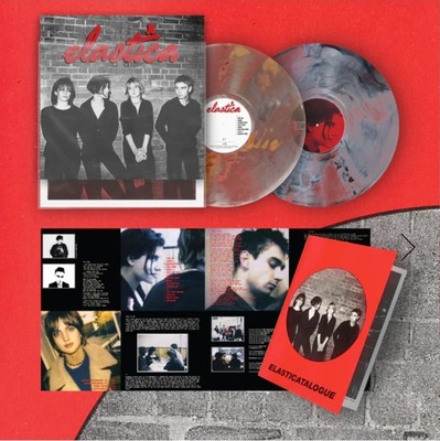 ELASTICA - Deluxe Limited Edition Splatter vinyl 2LP record Numbered 