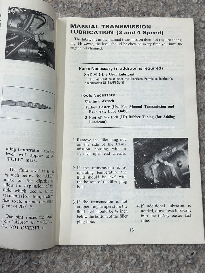 1974 Chevrolet Vega Original Do It Yourself Service Manual #6260432 OEM - Image 4 of 4