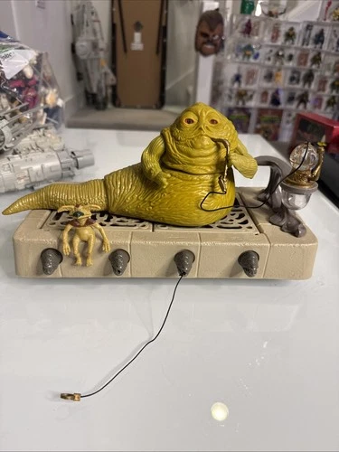 Vtg Star Wars Jabba The Hutt Complete Playset From 1983 HK Kenner