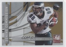 2009 Donruss Elite Zoning Commission Gold 63/899 Reggie Brown #15 0a7