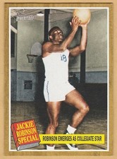 2011 TOPPS HERITAGE JACKIE ROBINSON SP CARD #136