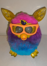 Rare Furby Boom Crystal Series Pink Blue Purple Hasbro 2012 See Description