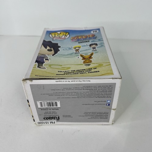 Funko Pop! Naruto Shippuden: Sasuke #72 Vinyl Figure - Picture 12 of 12