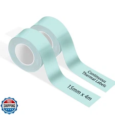 RUNSEW Label Maker Tape for Phomemo Label Printer of Model D30, Waterproof An