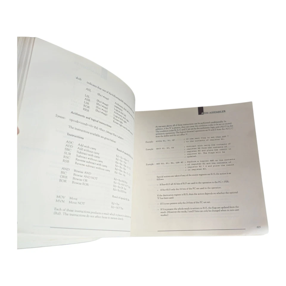 Acorn Archimedes Programmer's Reference Manual Spiral Bound Rare - Image 3 of 4