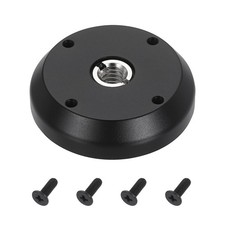 3/8" Thread Tripod Adapter Holder with Adapter Screw for Magic Arm DSLR Black