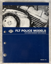 2010 HARLEY DAVIDSON PARTS CATALOG FLT POLICE MODELS 99545-10