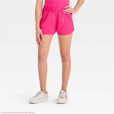 Girls' Run Shorts - All In Motion Berry Pink L SEE DEAL