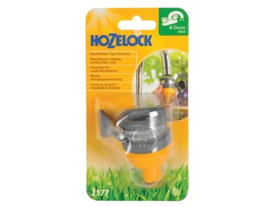 Hozelock 2177 Rundmischer Wasserhahn-Anschluss Max. 24mm HOZ2177