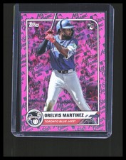 2025 Orelvis Martinez Rookie Card - Topps Pink All Star Game /250 #34 