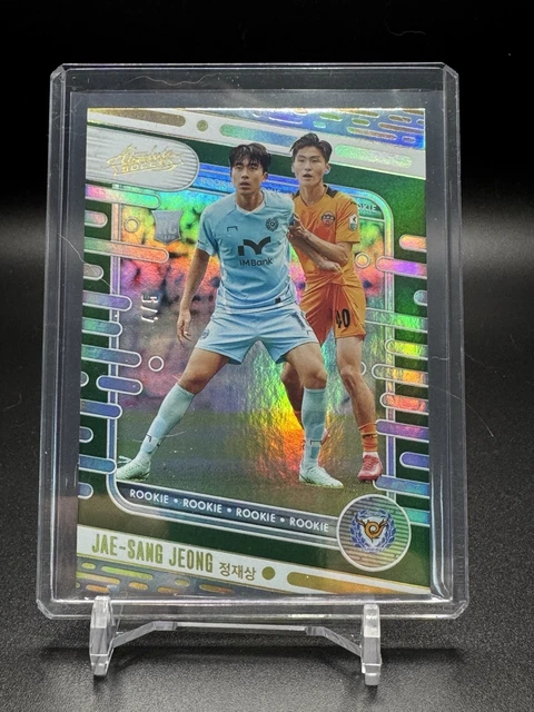 2025 Panini Absolute K League RC Rookie Jae-Sang Jeong /5 Green Daegu FC