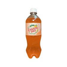 Canada Dry Peach Soda, 20 Fl Oz (Pack of 24)