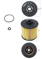 ÖLfilter Mahle OX 1312D Filtereinsatz 82,0Mm FüR Volvo XC40 536 Plug Hybrid Lynk