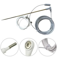 30cm Grounding Rod Easy Installation with Two Wires for Safe Energy Transfer