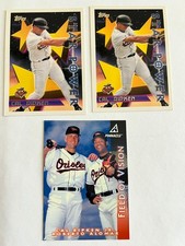(3) CAL RIPKEN JR.-(2) 1996 TOPPS STAR POWER#222-1997 PINNACLE #183 BASEBALL