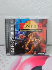 The Lion King Simba's Mighty Adventure (PlayStation, PS1) CIB with Reg Card