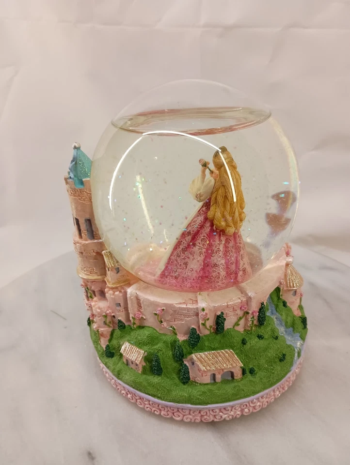 Rare Barbie as Rapunzel Disney Musical Snow Globe 2002 | Mattel With Box - image 3 of 4