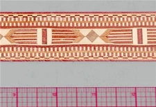 1 -1/4" x38" Southwestern Pattern Marquetry Inlay/Banding