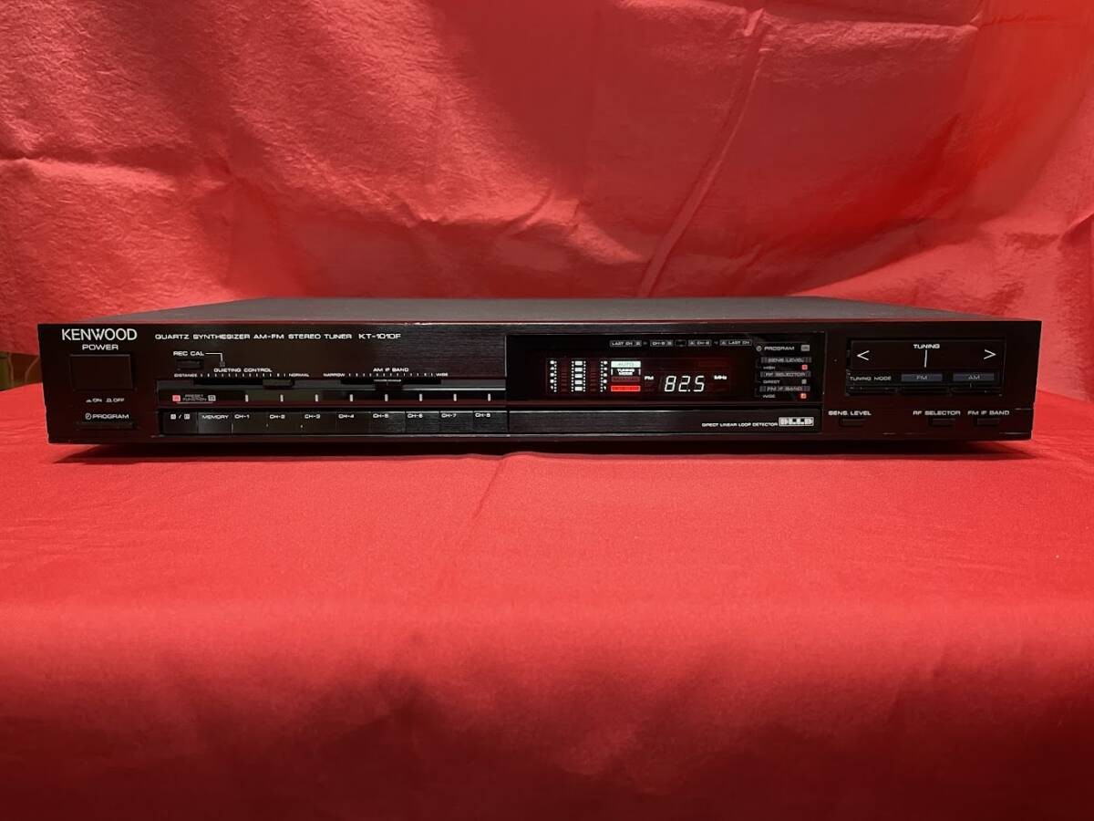 KENWOOD ケンウッド　KT-1010F　FM/AMチューナー KENWOOD ケンウッド KT-1010F FM/AMチューナー 【中古品