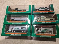 Miniature Hess Truck's Lot Of 6