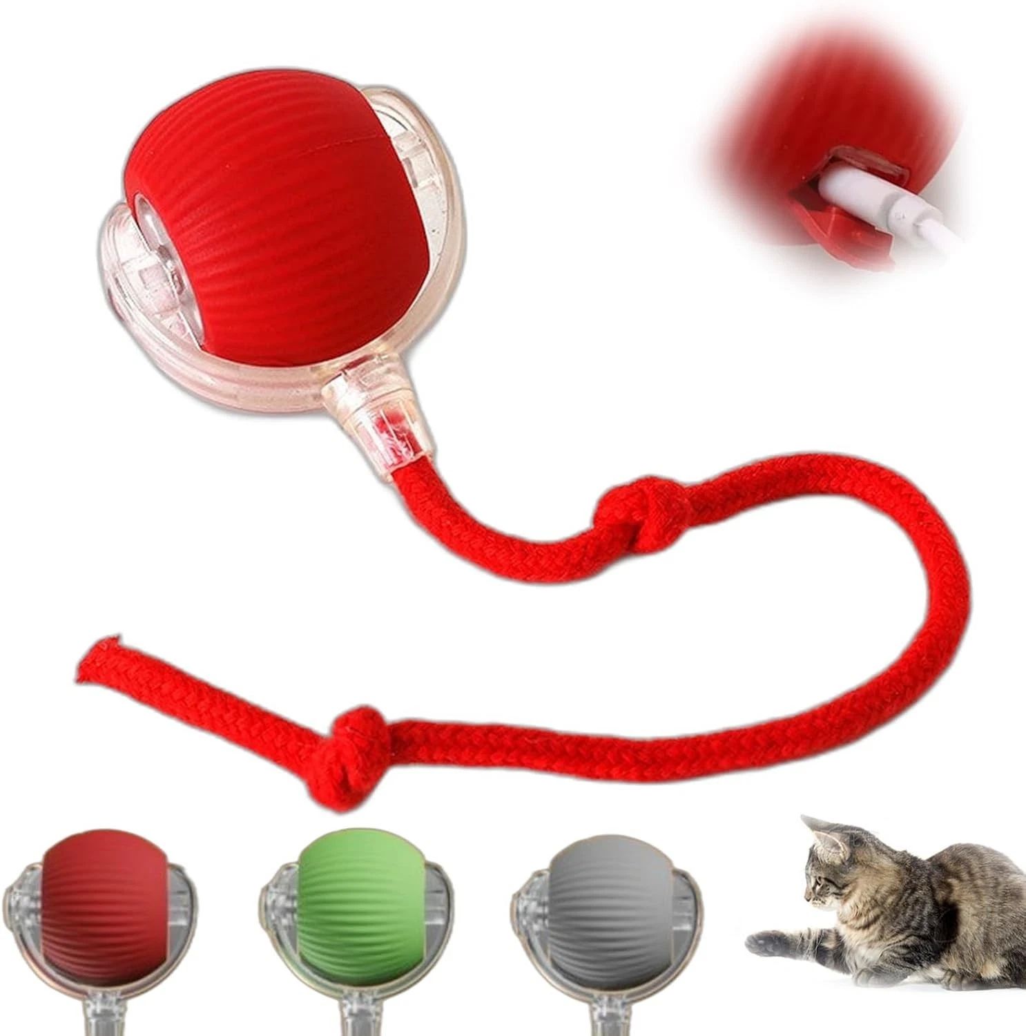 Interactive Pet Toy Ball for Cats & Dogs, Moving Dog Toy, Laser & Rolling Ball
Opens in a new window