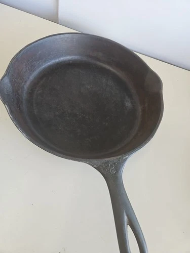 Wagner Ware Number 8 1058k Cast Iron Skillet Camping Cooking