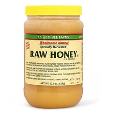 Y.S. Bee Farms Organic Honey Raw Unfiltered - 22 oz - U.S. Grade A Raw Honey,...