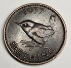 1937 George VI Farthing — photo from another recent sale