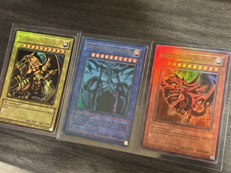 Yu-Gi-Oh! TCG Egyptian Gods GB1-001-003 Ultra
