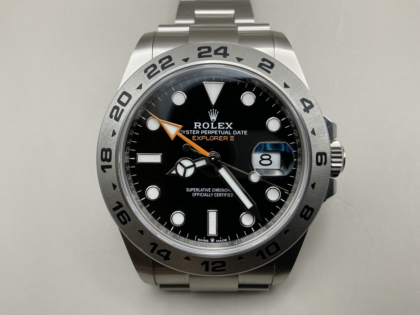Rolex Explorer II 226570 42mm Black dial 2022, Full Set, Box, Papers, Beautiful