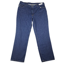 Carhartt Denim Jeans Mens 40 Relaxed Fit Work Blue 381-83