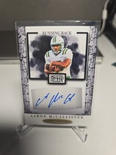 2021 Sage Premier Draft - Autographs Aaron McCallister #A32 (AU, RC)