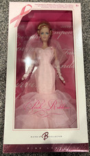 NIB MINT 2006 Pink Ribbon Barbie Collector Doll J0932