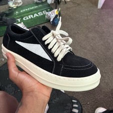 Rick Owens Vintage Sneaker Size 41 Men's Black Leather